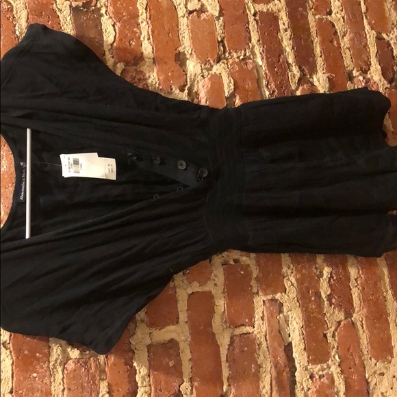 Abercrombie Black Romper - Picture 1 of 3
